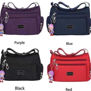Frida BAGS มาใหม่ กระเป๋าสะพายข้าง ผ้าไหม สําหรับผู้หญิง #Y709