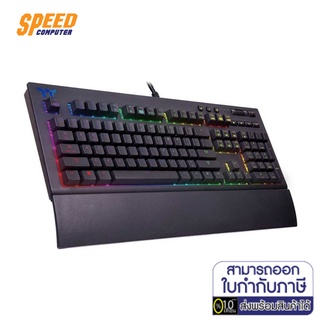 GAMING KEYBOARD (คีย์บอร์ด เกมมิ่ง) TT PREMIUM X1 RGB PLUS CHERRY MX BLUE SW THAI by Speedcom