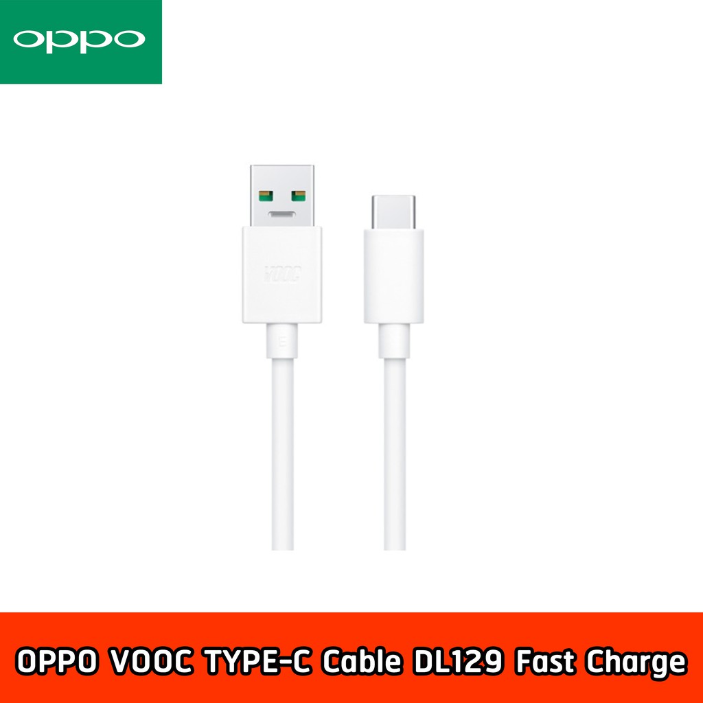 สายชาร์จ Type-C OPPO VOOC TYPE-C Cable DL129 Fast Charge OPPO