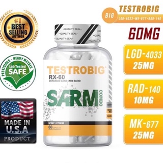 Sarm Combo Testrobig 60mg 60caps