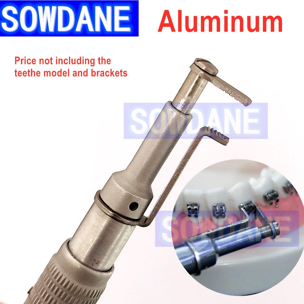 Autoclavable Dental Orthodontic Positive Bracket Positioner Placer Aluminum Bracket Holder Ortho Den