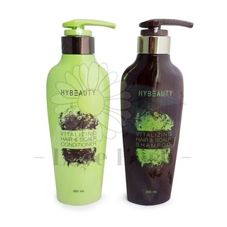 *ขายแยก*HyBeauty Vitalizing Hair Shampoo + Conditioner ไฮบิวตี้ แชมพู ครีมนวดผม