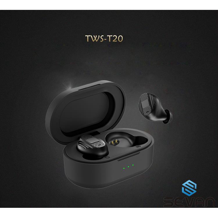 T20 TWS Wireless Bluetooth 5.0 Stereo HD Hi-Fi Sport Sweatproof Earphone Headset Headphone
