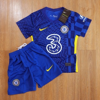 ชุดบอลเด็ก เชลซี chelsea ปี 2021/22 เกรด AAA