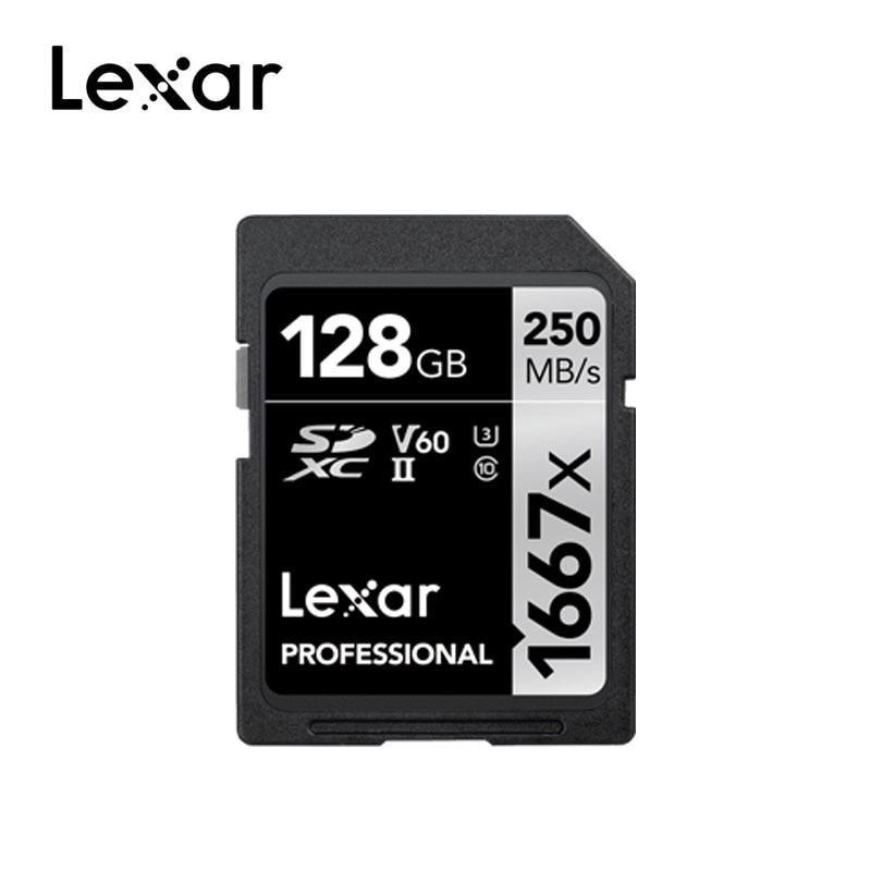 Original Lexar 128GB SD Card 1000x UHS-II U3 SDHC SDXC 32GB Memory Card 16GB 64GB Carte SD #8