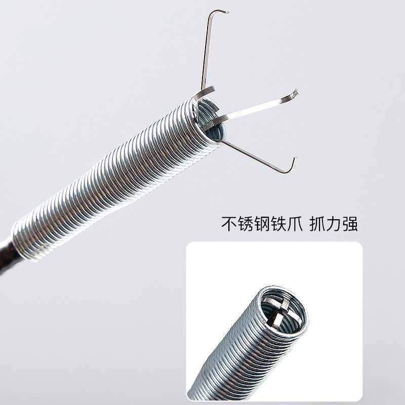 สปริงทะลวงท่อน้ำ ตัวล้วงท่ออ่างน้ำ - รูปที่ 4