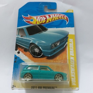 รถเหล็ก Hotwheels VOLKSWAGEN BRASILIA 2011 HW PREMIERE (ib026)