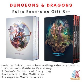 [ส่งฟรี] Dungeons &amp; Dragon Rules Expansion Gift Set ดำ/ขาว