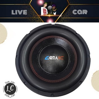 ลำโพงซับวูฟเฟอร์ติดรถยนต์ 12”นิ้วลำโพงเบส Subwoofer ยี่ห้อ CARMAX AUDIO รุ่น  CA-12 เบสหนัก เหล็กหล่อ วอยซ์คู่