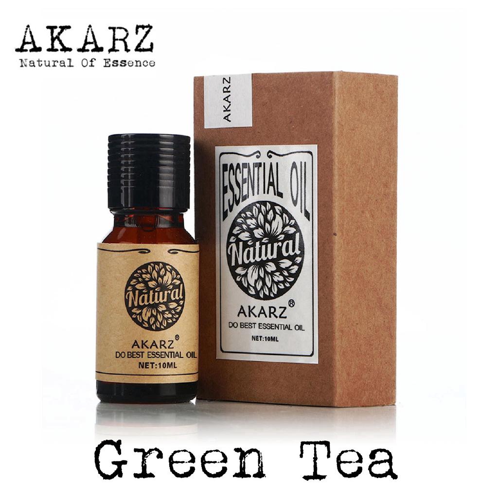 Green Tea Essential Oil AKARZ น้ำมันชาเขียว นักบุญ การดูแลผิว การดูแลร่างกาย นวดฮ่องกง