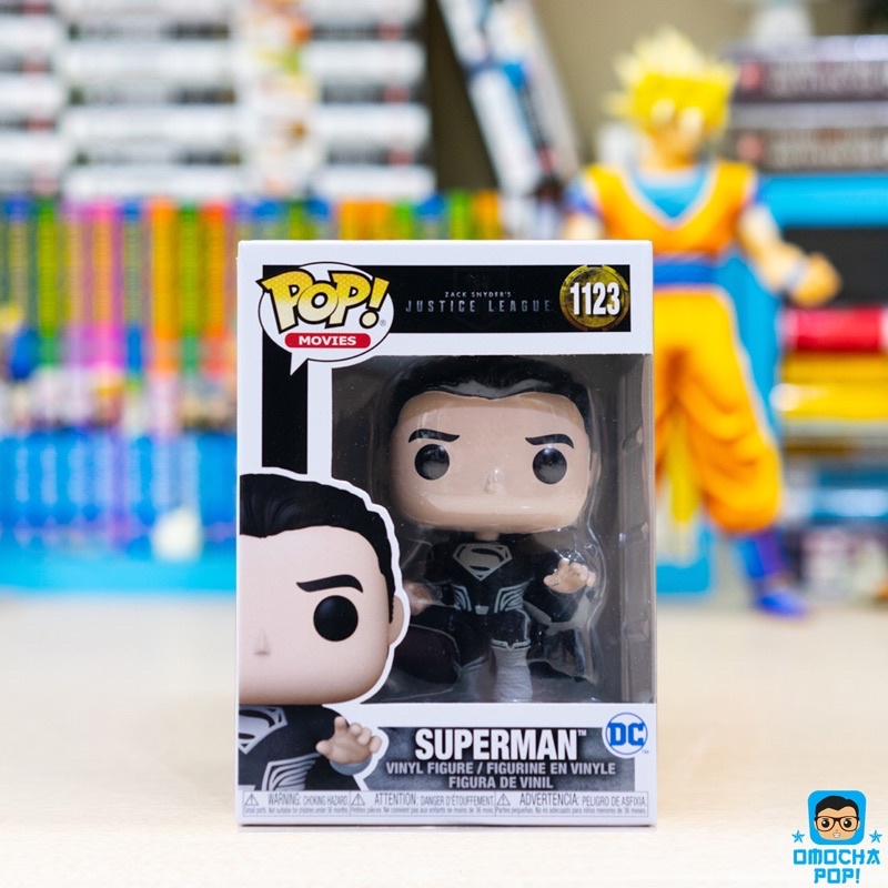 ฟิกเกอร์ Funko Pop DC ของแท้: Justice League The Snyder Cut - Black Suit Superman