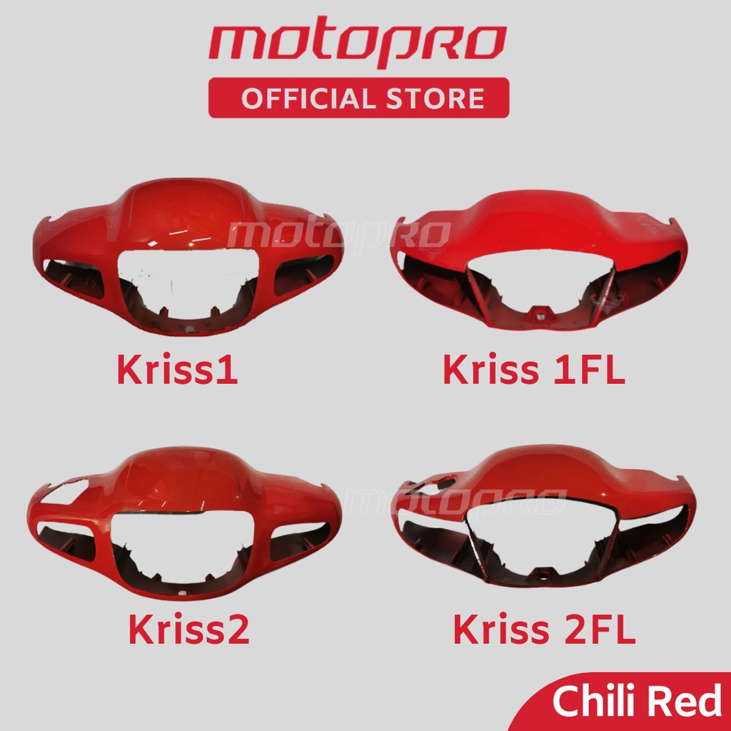 MODENAS Kris1 Kris2 Kris1FL kiriss100 Kris110 ด้านหน้าฝาครอบด้านบน Kepala Depan ดิสก์เบรค Kris 1 2 F