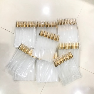 พร้อมส่ง📍(แพค6/12) Perfume Bottle_รุ่นV4 ขวดแบ่งน้ำหอม ขวดแบ่งน้ำหอมพกพา ขวดสเปรย์แก้วสีขุ่น ขนาด 5ml. / 10ml.