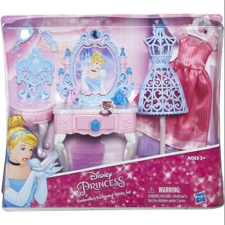 Disney Princess Cinderellas Enchanted Vanity Set โต๊ะเครื่องแป้งตุ๊กตาซินเดอเรลล่า