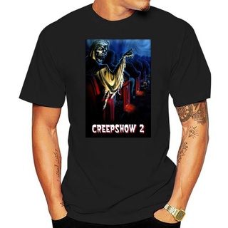 เสื้อยืดผู้ชายอินเทรนด์Creepshow เสื้อยืดลําลอง ผ้าฝ้าย 100% แขนสั้น คอกลม พิมพ์ลายโปสเตอร์ภาพยนตร์ แนวสตรีท สีดํา แฟชั่