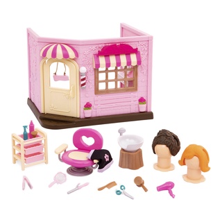 LIL WOODZEEZ HAIR SALON, SMALL PLAYSET - เช็ตร้านทำผมสำหรับตุ๊กตา