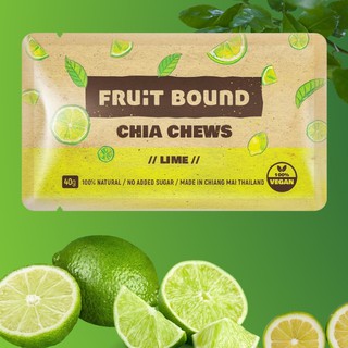 Fruit Bound Chia Chews Lime - ฟรุตเบานด์ เชีย ชูวส์ รสมะนาว