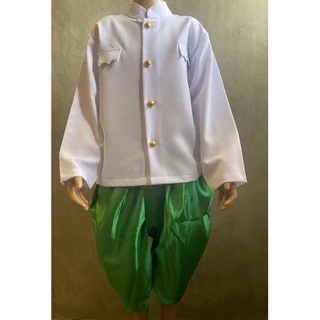ชุดราชปะแตนเด็ก โจงสีพื้น ชุดลอยกระทง