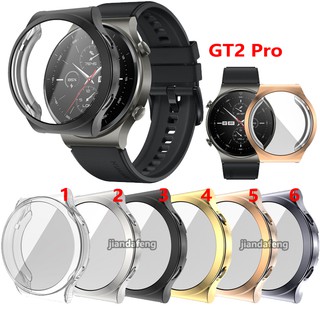 เคสชุบไฟฟ้า Tpu แบบใส สําหรับ HUAWEI WATCH GT2 Pro