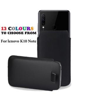 ซองซองหนังสำหรับ Lenovo K10 Note