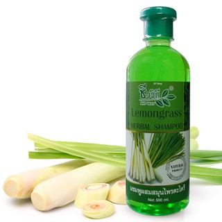 แชมพูสมุนไพรตะไคร้ (ชีววิถี) Lemongrass HERBAL SHAMPOO Net. 500 ml.