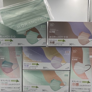 cold mask（พร้อมส่ง）1 กล่อง 30 ชิ้น หน้ากากอนามัย นำเข้าแบร์นMORANDI CO