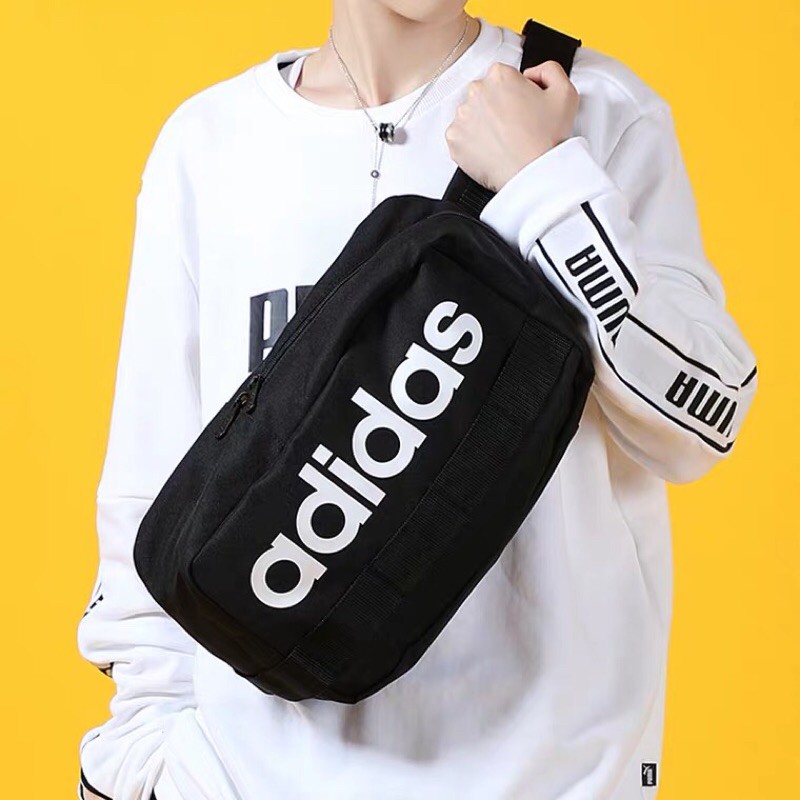 Adidas พร้อมส่ง🔥 กระเป๋าคาดเอวกระเป๋าแฟชั่นมาใหม่ NO=012