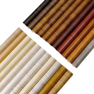 สติกเกอร์ติดประตูไม้ แบบหนา กันน้ํา มีกาวในตัว สีเทา สําหรับติดประตูห้องนอน เฟอร์นิเจอร์