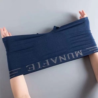 ร้านแนะนำ[5บ. กดได้ 3 ชิ้น ]🔥[พร้อมส่ง] Munafie พร้อมส่งจากไทยBoxerชาย ผ้านิ่มใส่สบายไม่อึดอัดไม่มีถุงซิป MW#00000 img 4