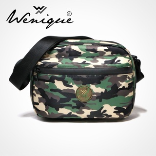 Wenique Camera bag  กระเป๋ากล้อง ลายทหาร  ผ้านำเข้าจากญี่ปุ่น เส้นใยผ้า ซาตินกันน้ำ ซิปกันน้ำ (M002)