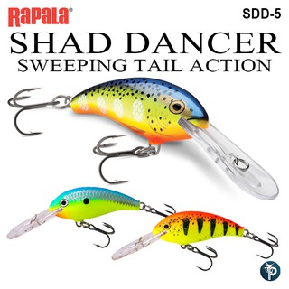 เหยื่อปลอม RAPALA SHAD DANCER รหัส SDD05