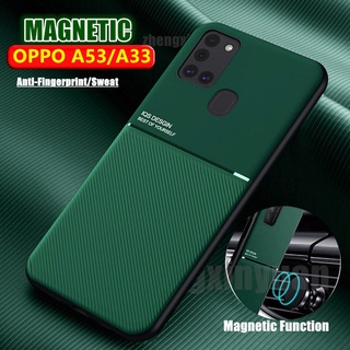 Oppo A53 A33 2020 A15 A15s Reno 5Pro 5 Pro Reno 5 เคสโทรศัพท์แฟชั่น แบบด้าน แข็ง นิ่ม ป้องกันการกระแทก กันกระแทก TPU ใหม่ หนัง แม่เหล็ก เคส