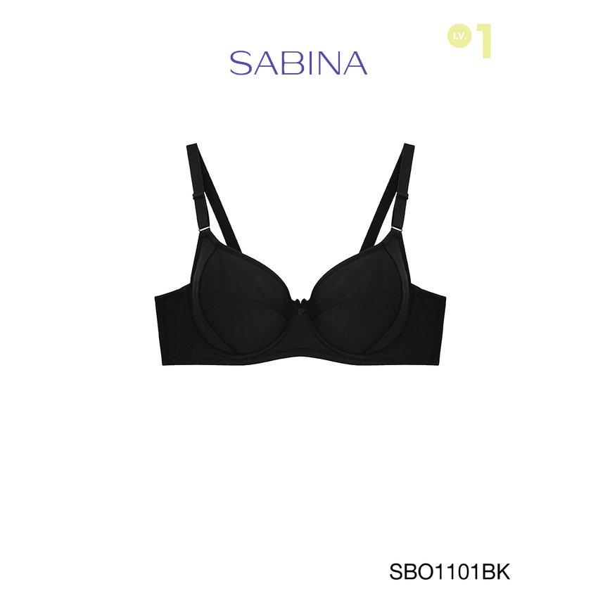 Sabina เสื้อชั้นใน มีโครง รุ่น Function Bra รหัส SBO1101BK สีดำ
