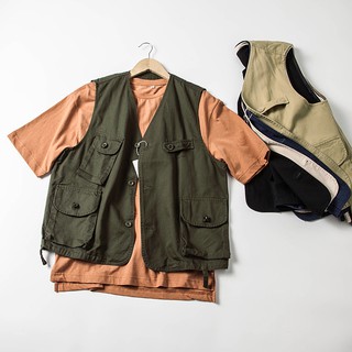 Outdoor Vests Jacket เสื้อกั๊ก เสื้อคลุม ทรงสวย ผ้าดี Retro Design