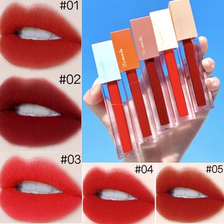 พร้อมส่ง ลิปสติก สีสวย ติดทน ลิปสติกแท้แบรนด์รุ่น 6 สี