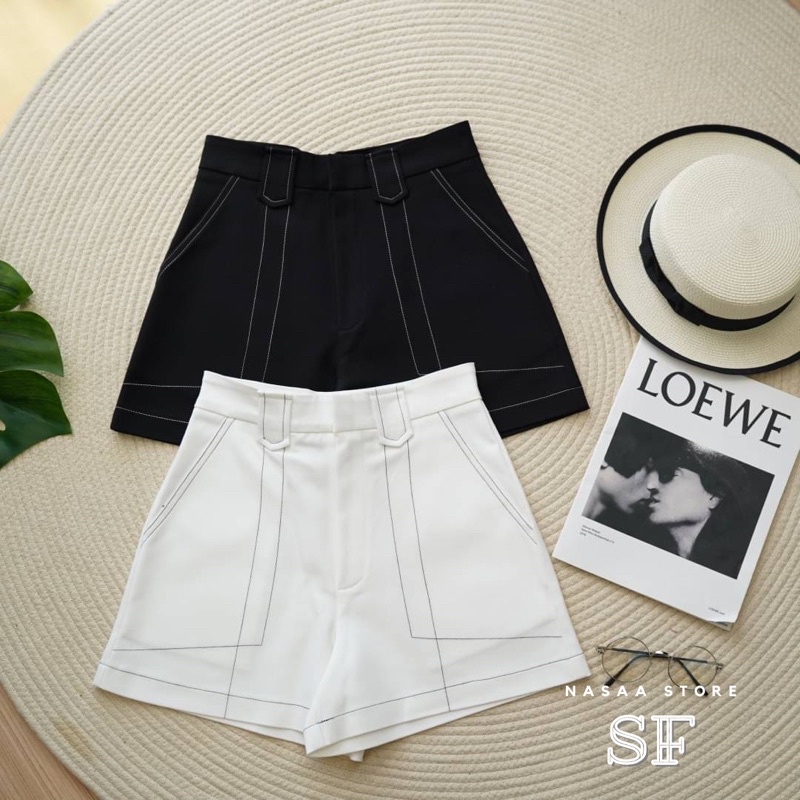 กางเกงขาสั้น ผ้าดับเบิ้ลสเปนเด็กช์ (รุ่น SF)