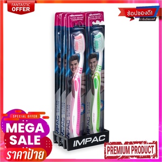 อิมแพค แปรงสีฟัน รุ่นซุปเปอร์ ดีลักซ์ แพ็ค 6 ด้ามImpact Tootbrush Super Deluxe x 6