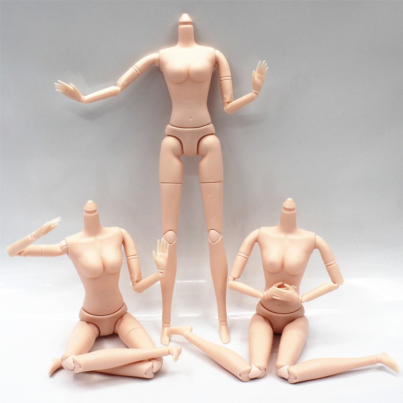 ใหม่ ตัวตุ๊กตา 30 ซม. ข้อต่อขยับได้ 26 ข้อต่อ BJD 1/6 ส่งรองเท้าแฟชั่น ขาตุ๊กตาหมุนได้ เด็กทารกเปลือย ของเล่น DIY