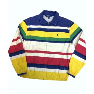 Polo Ralph Lauren Mens Regatta Bayport Cotton Jacket-Stripe