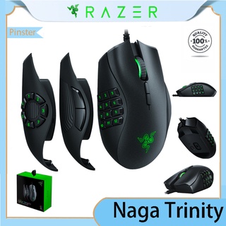 Razer Naga เมาส์ออปติคอลเล่นเกมแบบใช้สาย 16,000 DPI RGB