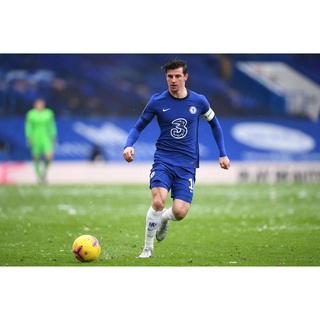 โปสเตอร์ Mason Mount เมสัน เมานท์ Chelsea เชลซี champions แชมป์ poster ฟุตบอล Football โปสเตอร์ฟุตบอล ตกแต่งผนัง