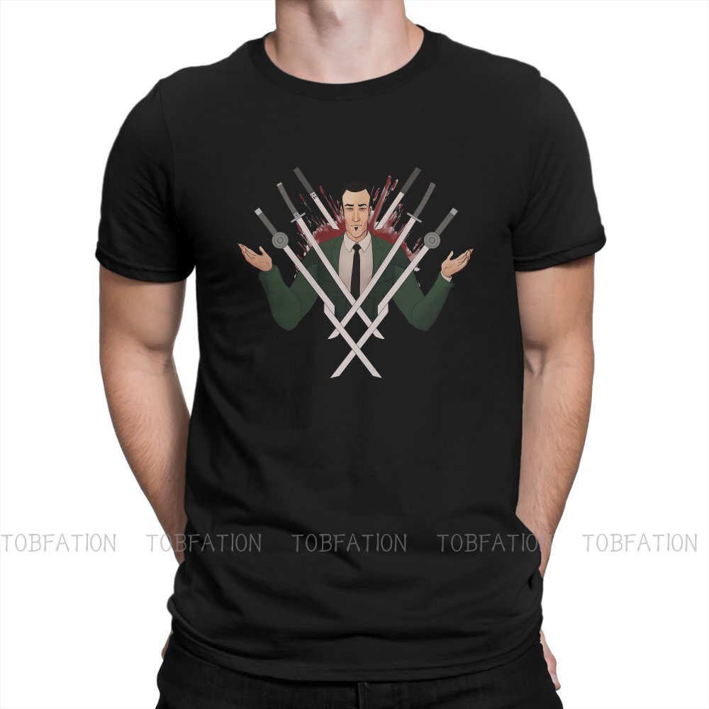 เสื้อยืดผ้าฝ้าย Generator Rex Salazar Cartoon Cut It Down. Tshirt คุณภาพสูงกราฟิกผู้ชายคลาสสิก Homme