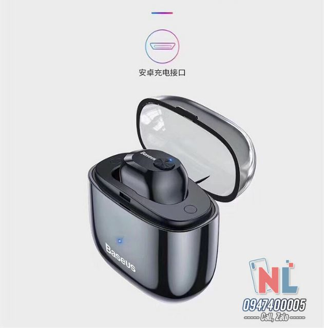 ชุดหูฟังไร้สาย Baseus A03 พร้อมแท่นชาร์จ WM01 Wm01 Plus