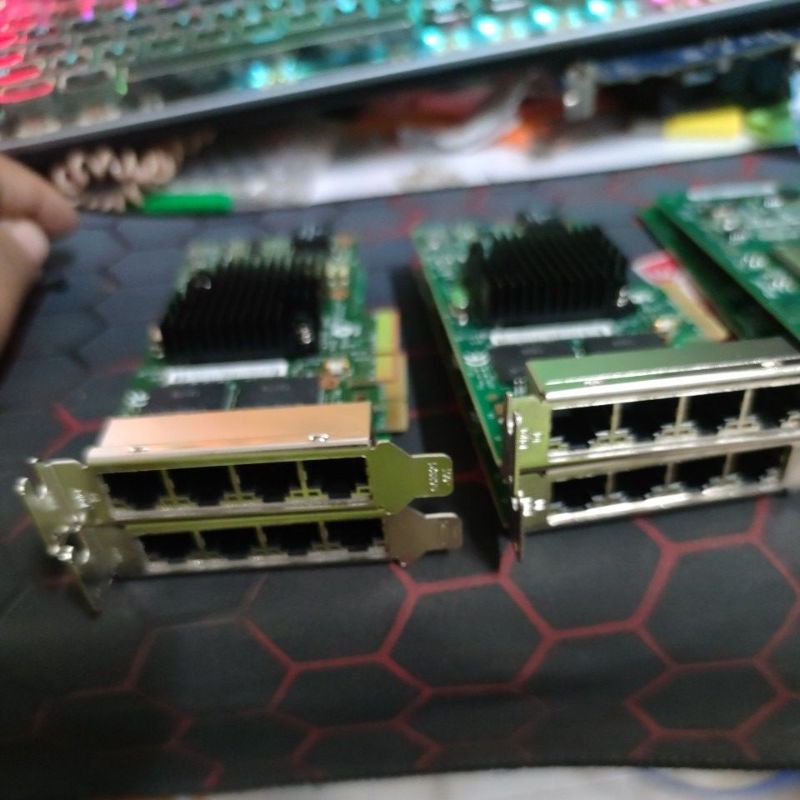 Lan 4port สำหรับใส่เซิฟเวอร์ มือสอง