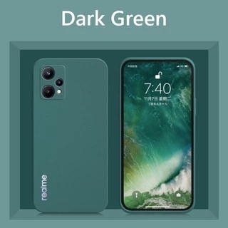 [คลังสินค้าพร้อม] เคสสําหรับRealme 9 8 Pro Plus 4G 5G 8i 9i 5 5s 5i 6i 8Sกรณีกันกระแทกซิลิโคนเหลวโทรศัพท์ปกหลัง