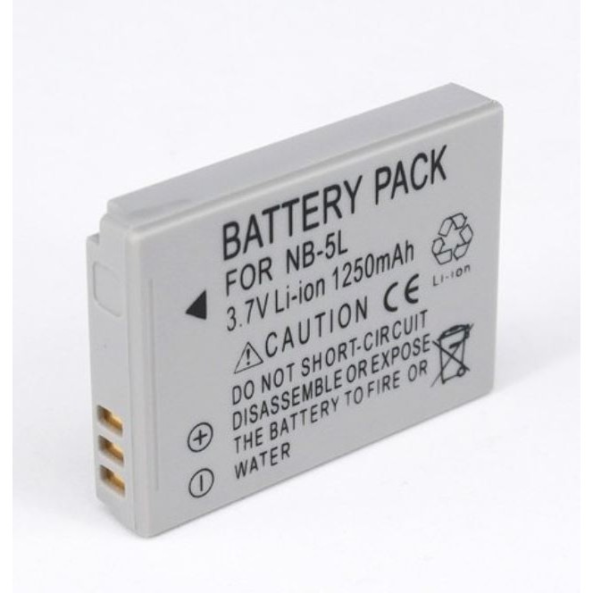 แบตกล้อง CANON NB-5L สำหรับ Canon SX200is SX210IS SX220HS SX230HS CB-2LXE PowerShot S100 SD970