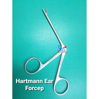 คีมหนีบของในหู  ( Hartmann Ear Forcep )