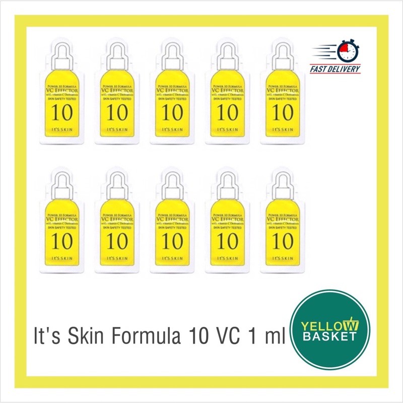 โปรเปิดร้านใหม่ serum วิตามินซี it’s skin vc จากเกาหลี เพื่อผิวกระจ่างใส ขนาดทดลอง 1 ml เพื่อผิวสวยฉ่ำเงาแบบสาวเกาหลี