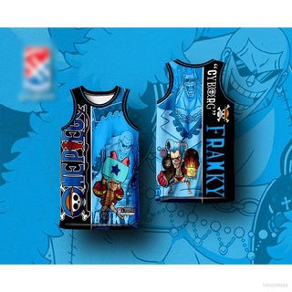 เสื้อกีฬาบาสเก็ตบอลลําลอง ทรงหลวม ลาย NBA Jersey ONE PIECE CHARACTERS HG CONCEPT พลัสไซซ์ สําหรับผู้ชาย และผู้หญิง