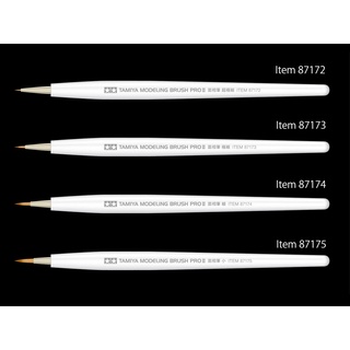 TAMIYA Modeling Brush PRO II Pointed Brush(Small) พู่กันขนKolinsky Sable ระดับสูง ขนดีเยี่ยม